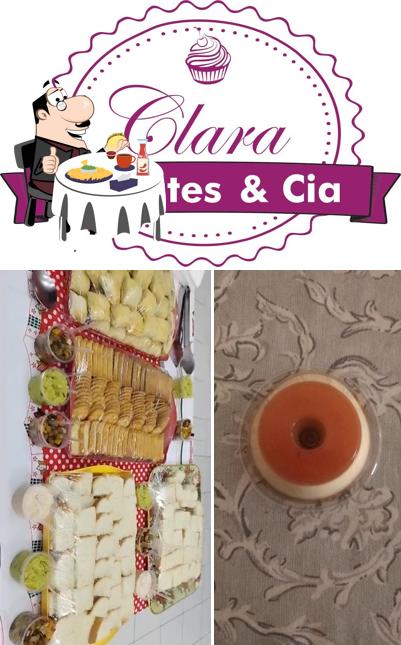 Prato de queijo em Clara Quitutes & Cia