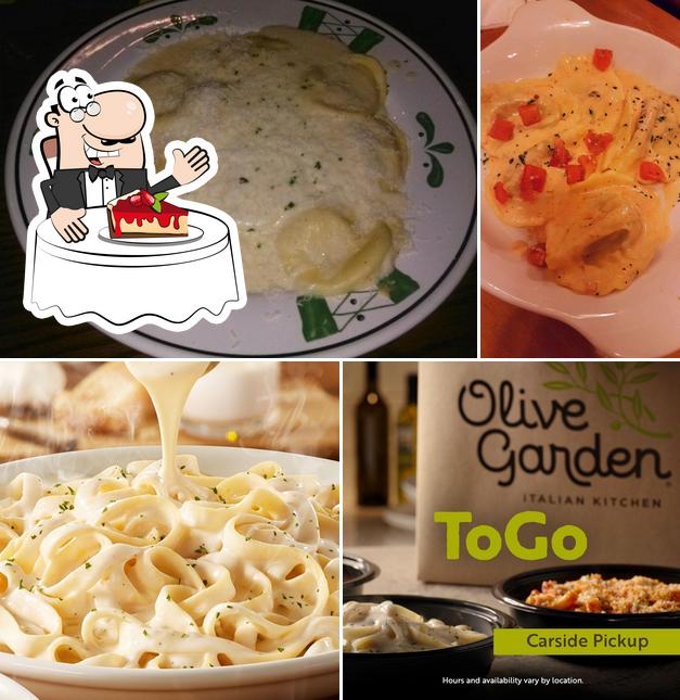 Olive Garden Italian Restaurant serves a variety of sweet dishes