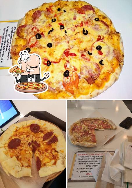 Choisissez différents genres de pizzas