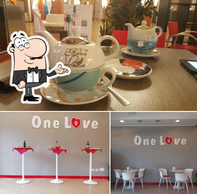 Gli interni di one love express caffé