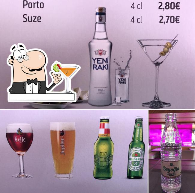 Choisissez une boisson du menu