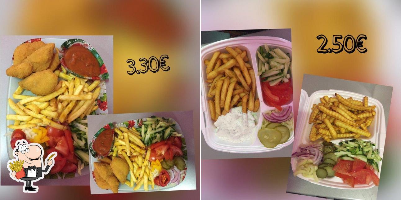 Try out French fries at Kebabai ir užkandžiai