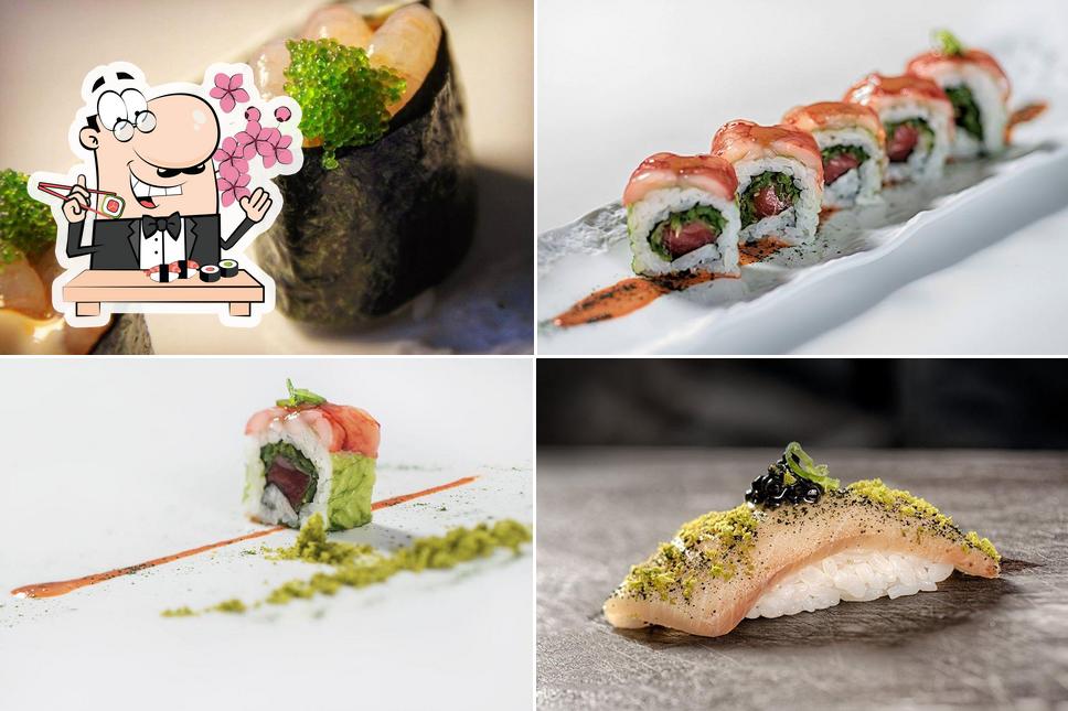 Prova le diverse opzioni di sushi