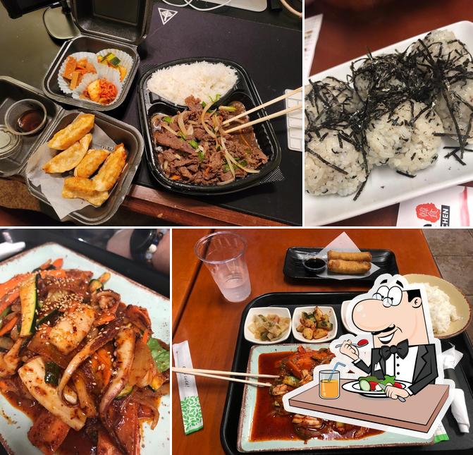 Food at Ohgane Korean Kitchen