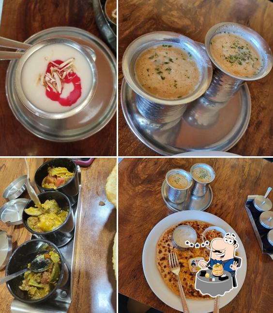 Food at Rajdhani Paratha House
