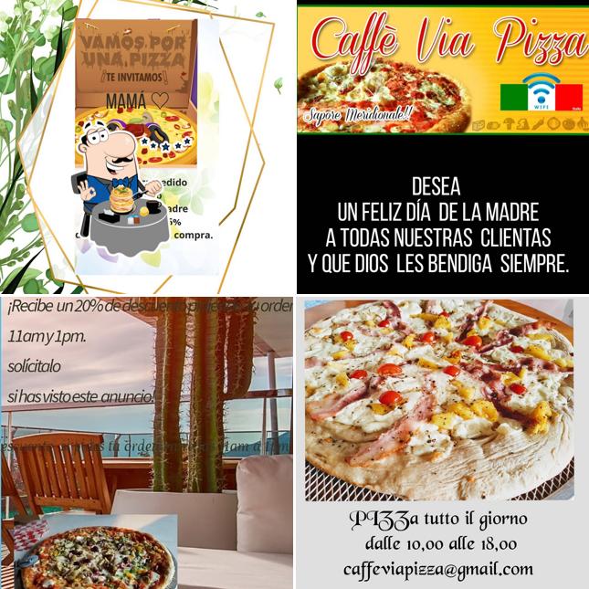 Comida em Via Pizza