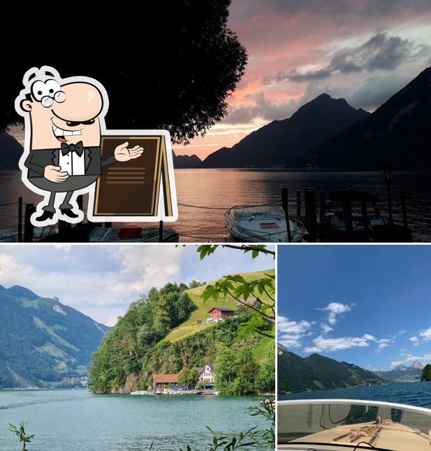 Guarda gli esterni di Seerestaurant und Fischerei Schwybogen