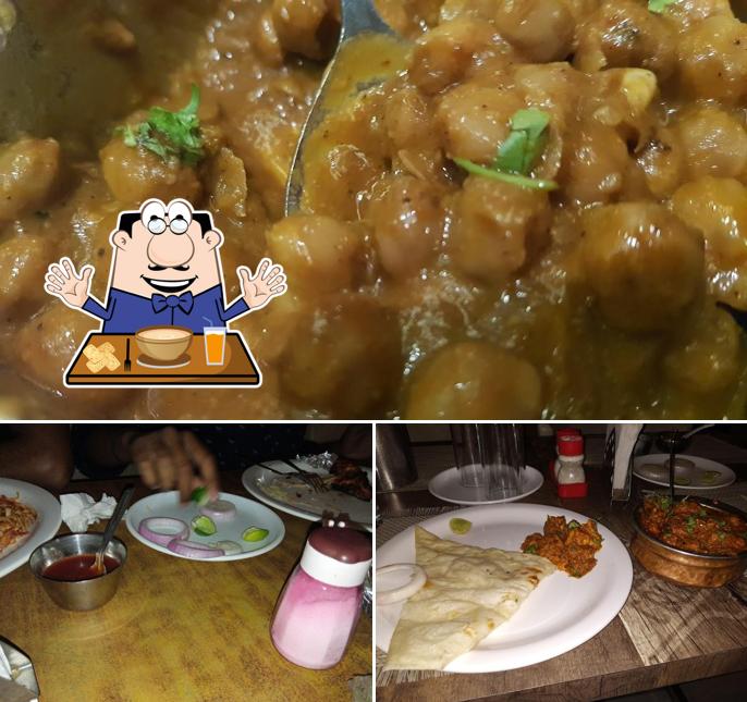 The restaurant's food and beverage