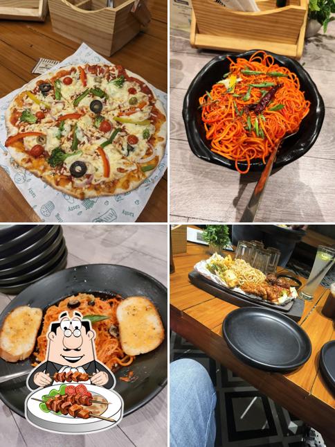 Spaghetti at The Lazy Leaf