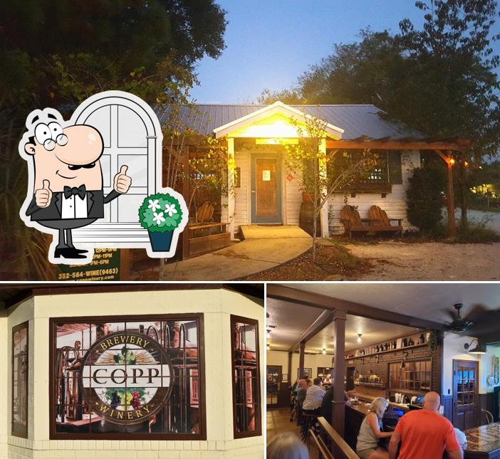 Copp Brewery & Winery in Crystal River Restaurant menu and reviews