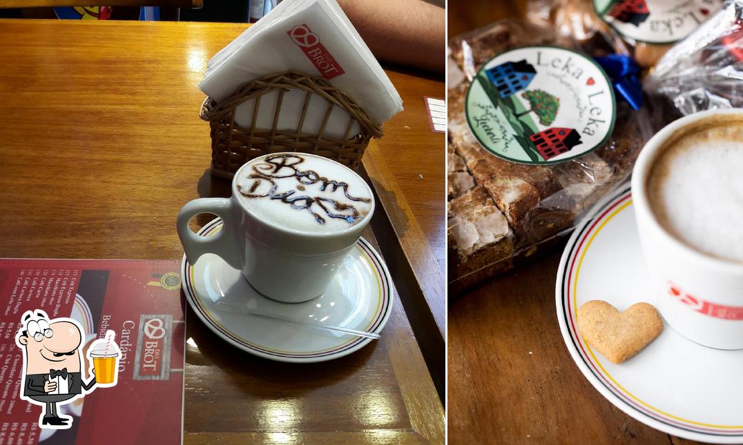 Padaria e Café Das Brot Moema offerece uma gama de drinques