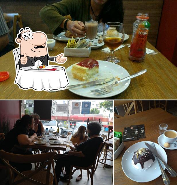 See this picture of Cafeteria Plini