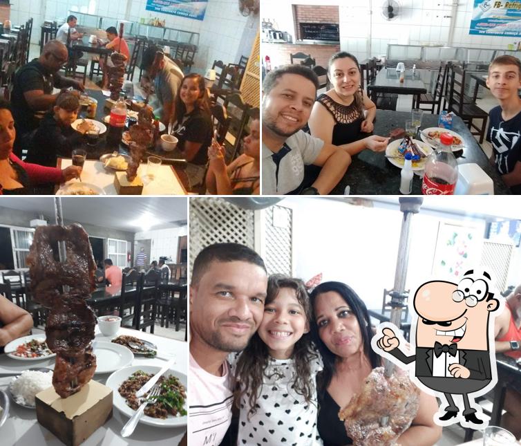 O interior do Churrascaria Chuvisco