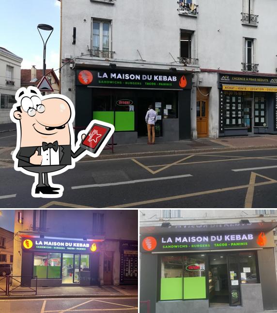 L'extérieur de La maison du Kebab