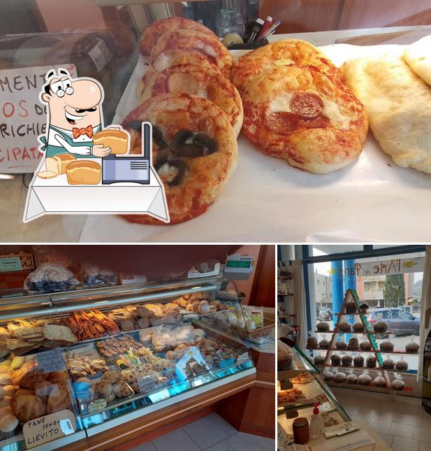 Pane all'aglio al Panificio Marcati