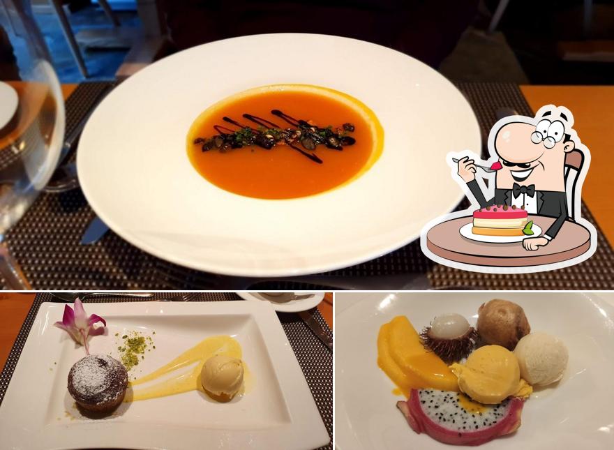 Thailando Restaurant propose un nombre de desserts