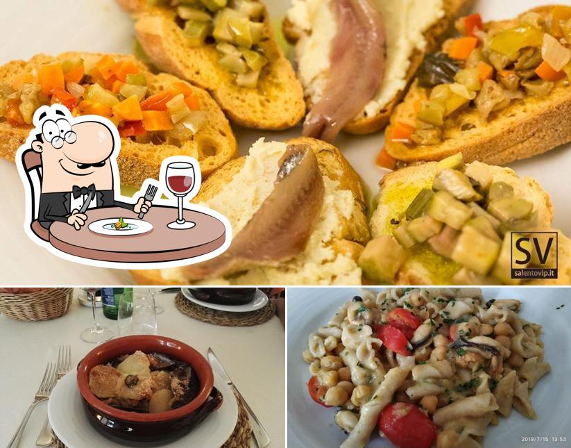 Platti al Trattoria Fiori di Zucca