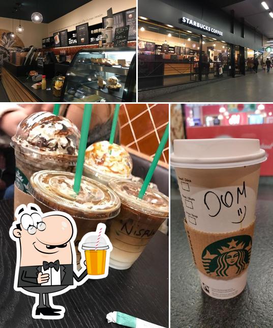 Starbucks sert un éventail de boissons