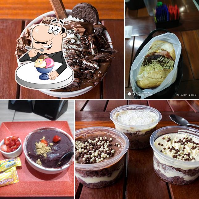 Não esqueça de pedir uma sobremesa no Bitts Açaí Burger
