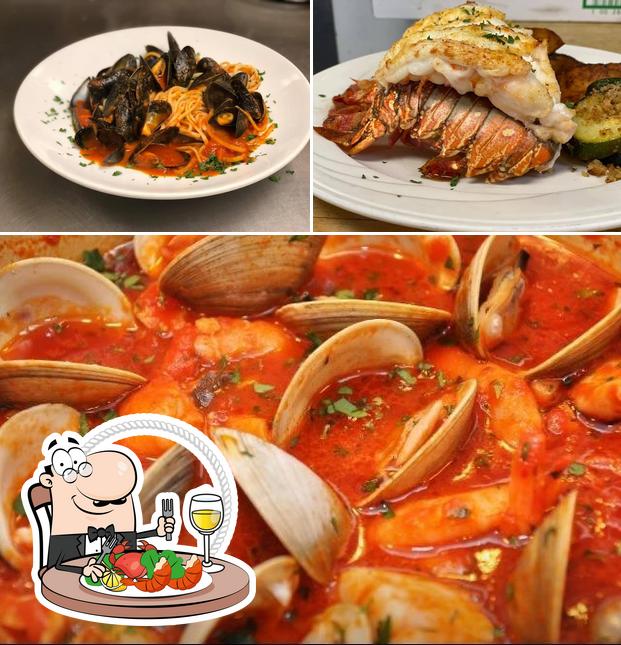 Marinos Italian Seafood Restaurant in Berkeley Heights Restaurant menu and reviews