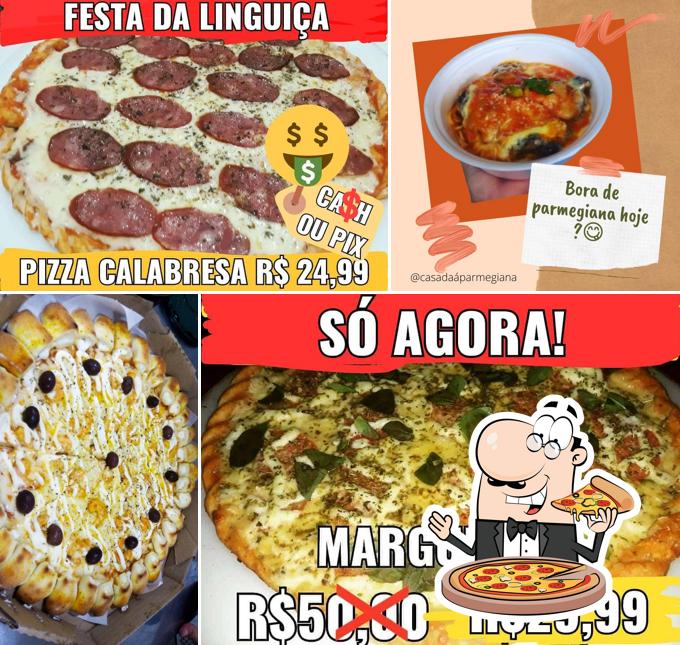 Elige una pizza en Martiny Pizzaria e Massas