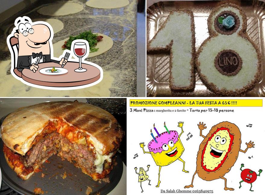 Platti al DA SALAH pizza d'asporto e kebab Ghemme