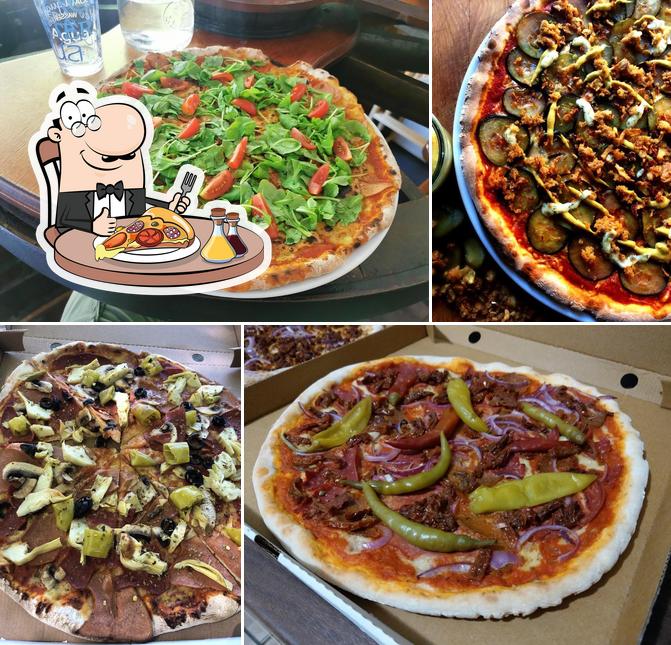 Pick pizza at vegan . . . on the run