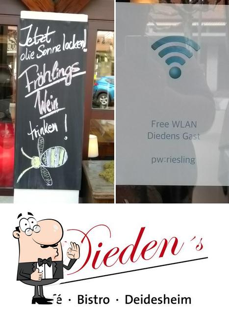 Look at the pic of Dieden's · Café · Bistro · Deidesheim