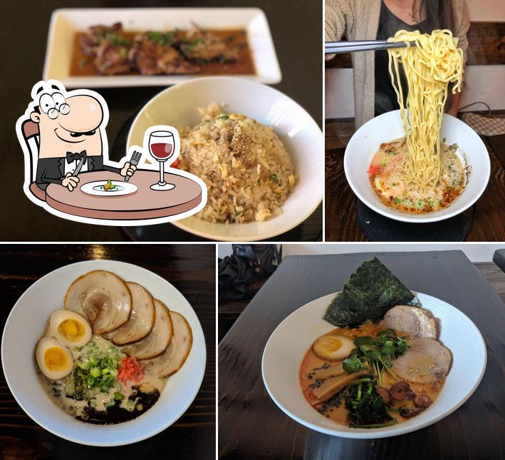 Блюда в "Ramen Arashi"