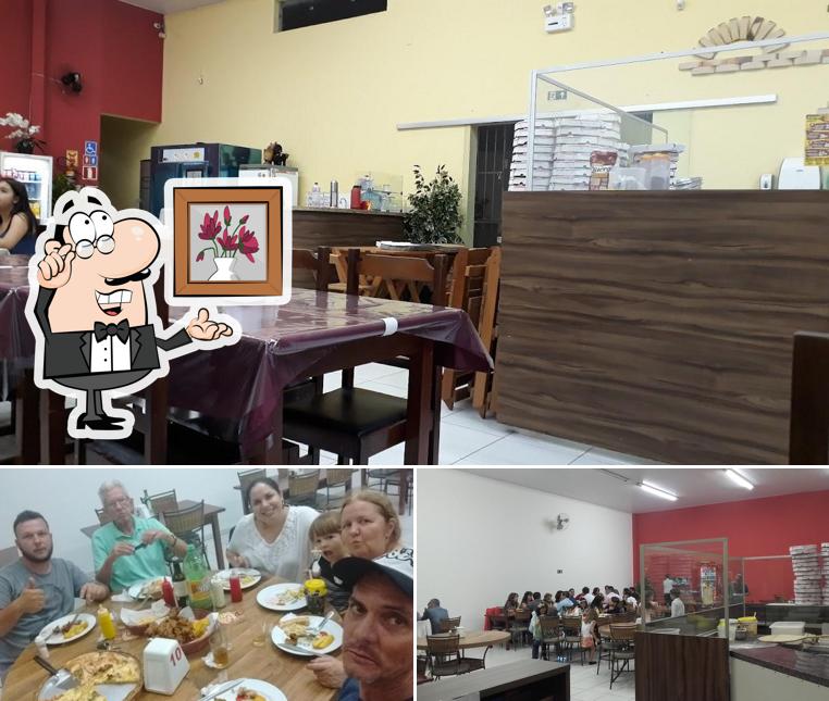 Veja imagens do interior do Pizzaria Por Do Sol