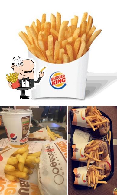 Peça fritas no Burger King