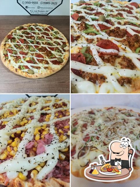 Experimente diversos estilos de pizza