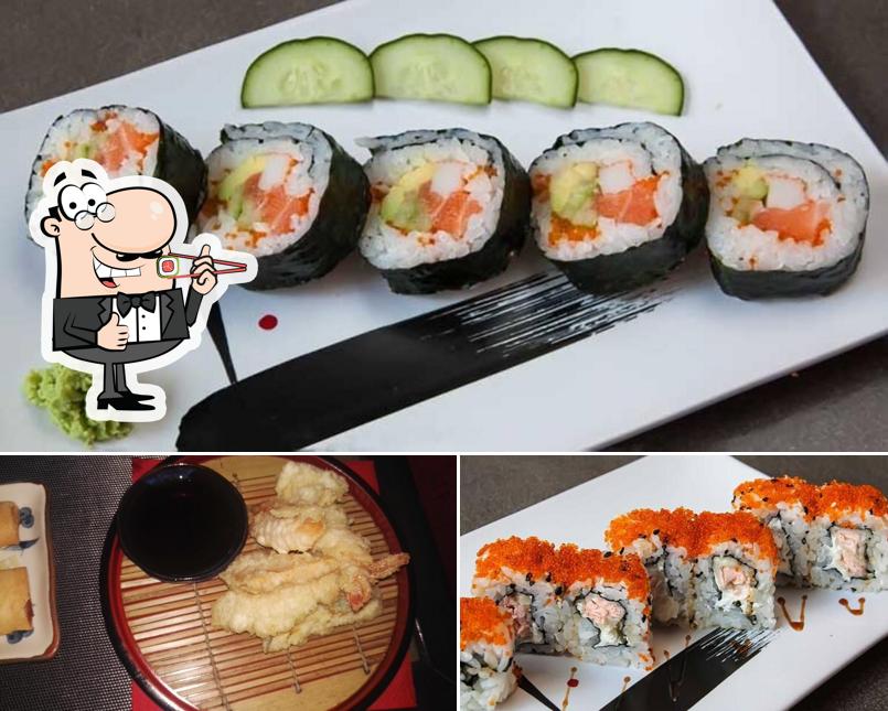 Prenditi le varie opzioni di sushi