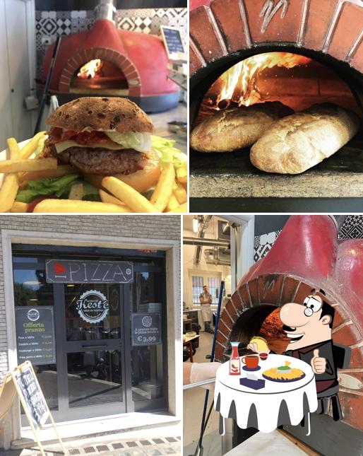 Ordina un hamburger a Pizzeria Kestè forno a legna pizza & kebab