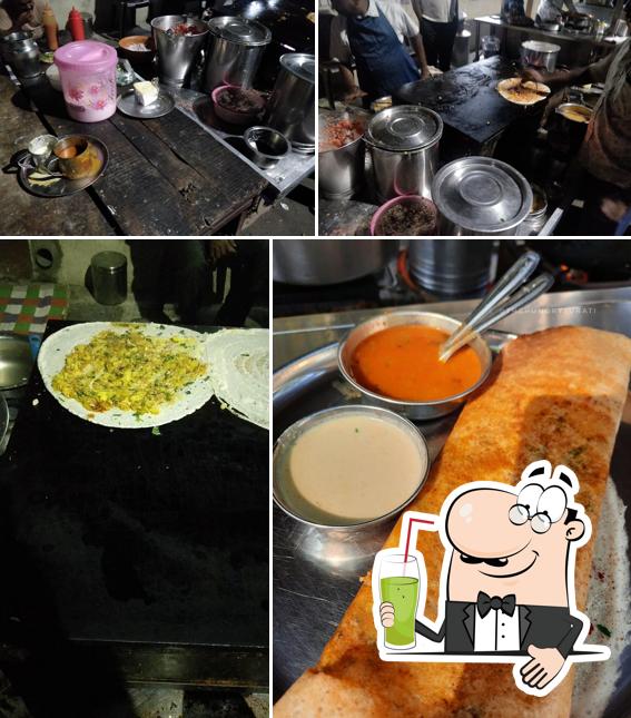 Enjoy a drink at Madras Dhosa Center