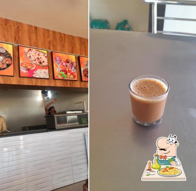 Creme brulee at Sri Raghavendra upahara ಶ್ರೀ ರಾಘವೇಂದ್ರ ಉಪಹಾರ