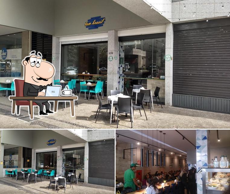 Veja imagens do interior do Restaurante Tom Brasil