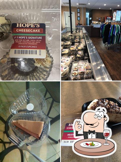 Hope's Cheesecake in Gulf Shores Restaurant menu and reviews