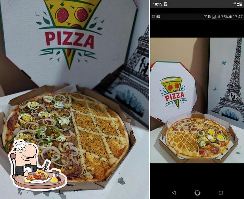 Experimente diferentes variedades de pizza