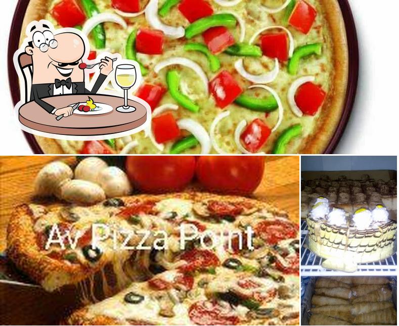 Food at AV Pizza point