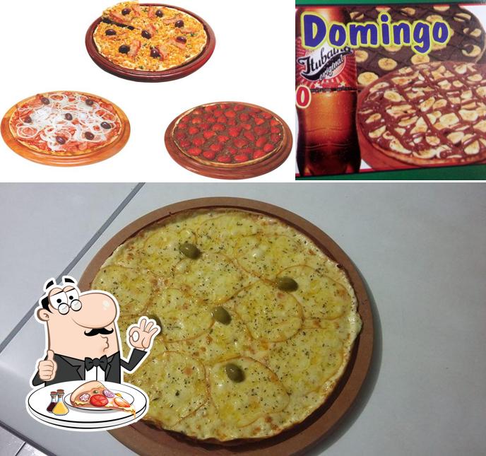 Escolha diferentes tipos de pizza