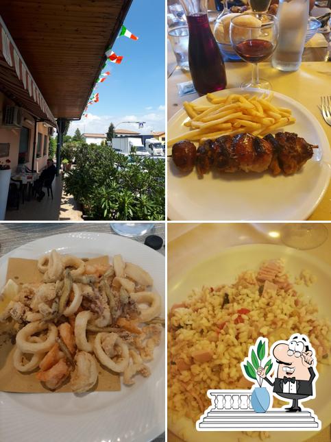 Gli esterni di Trattoria Ristorante al Gallo