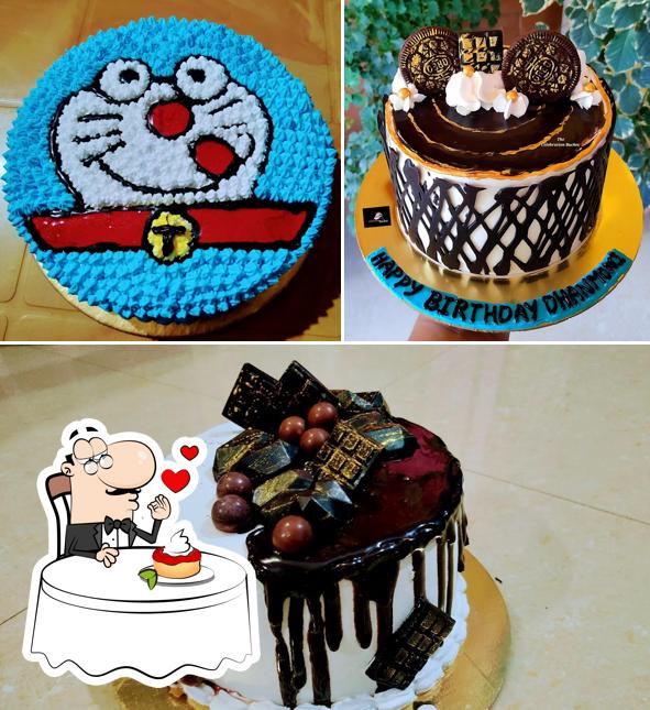 CELEBRATION BUCKET provides a selection of desserts