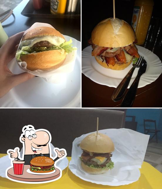 Hambúrguer em Container Hamburgueria