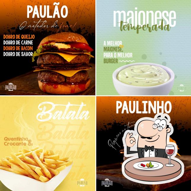 Comida em Paulão Burger