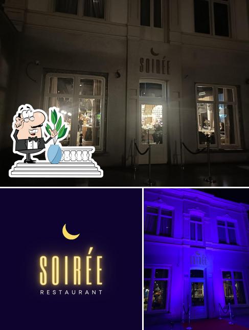 Внешнее оформление "Restaurant Soirée"