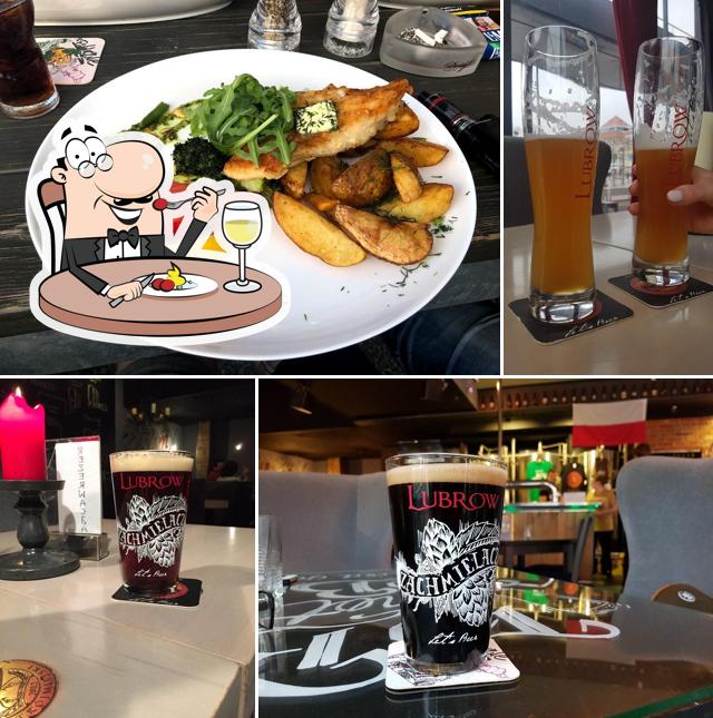 Meals at Brewery Lubrow TAP HOUSE Sopot