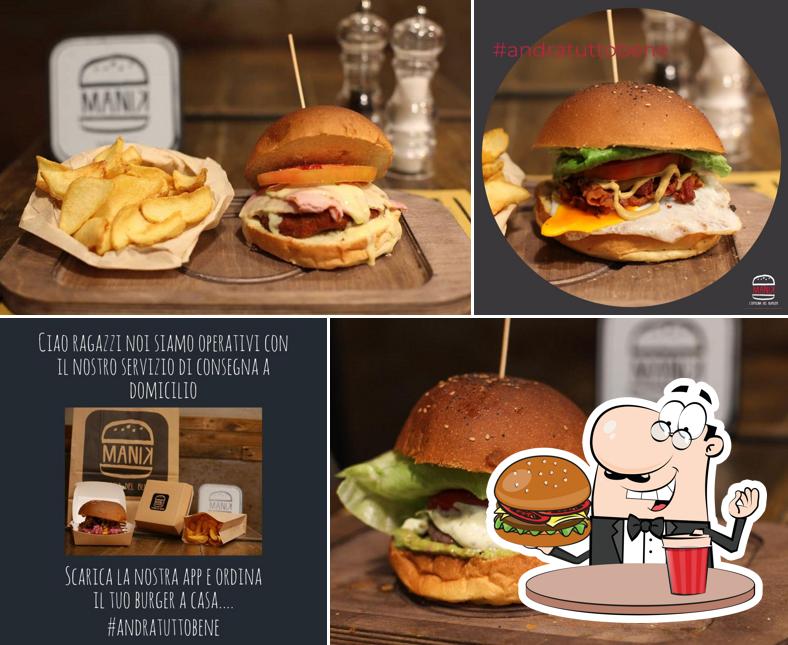 Faites-vous plaisir avec un hamburger à Manik - L'officina del burger