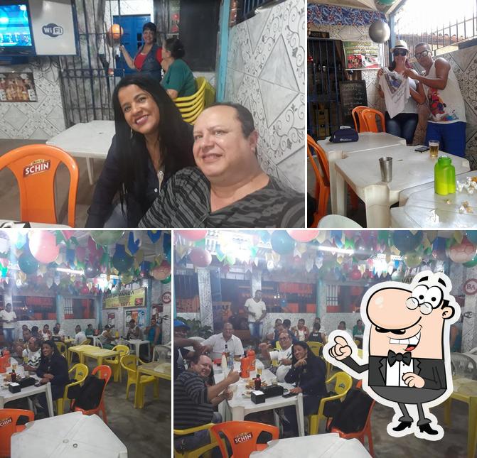 O interior do Bar da Vanda Recife PE