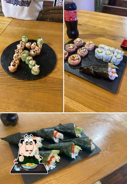 Nourriture à Sushi rolle